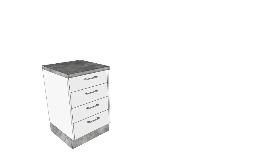 4 Drawer Cabinet