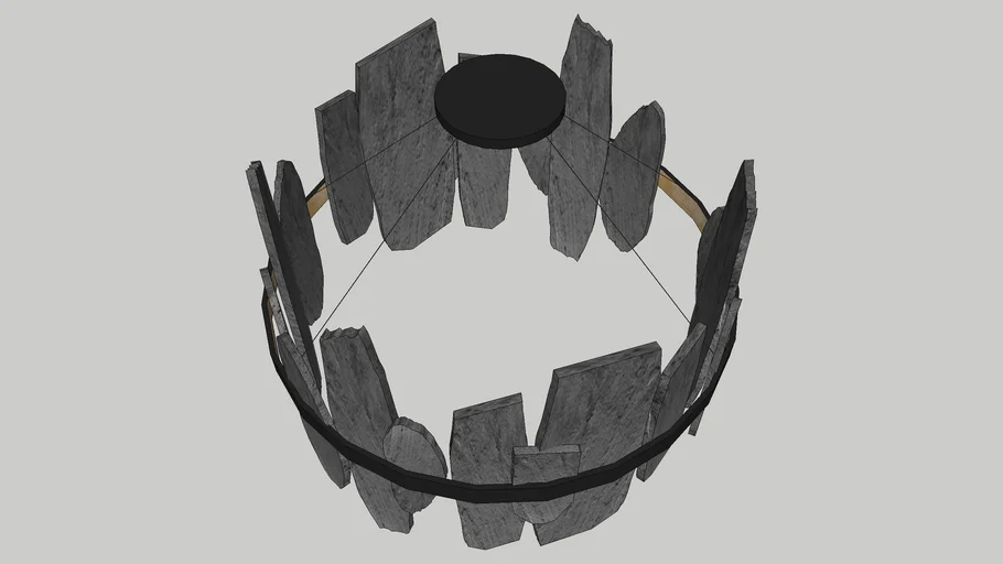 HUBBARDTON FORGE - Ardesia Circular LED Pendant