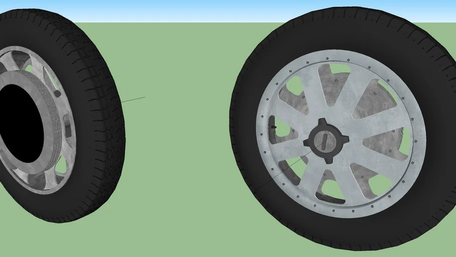 Bugatti alloy wheel