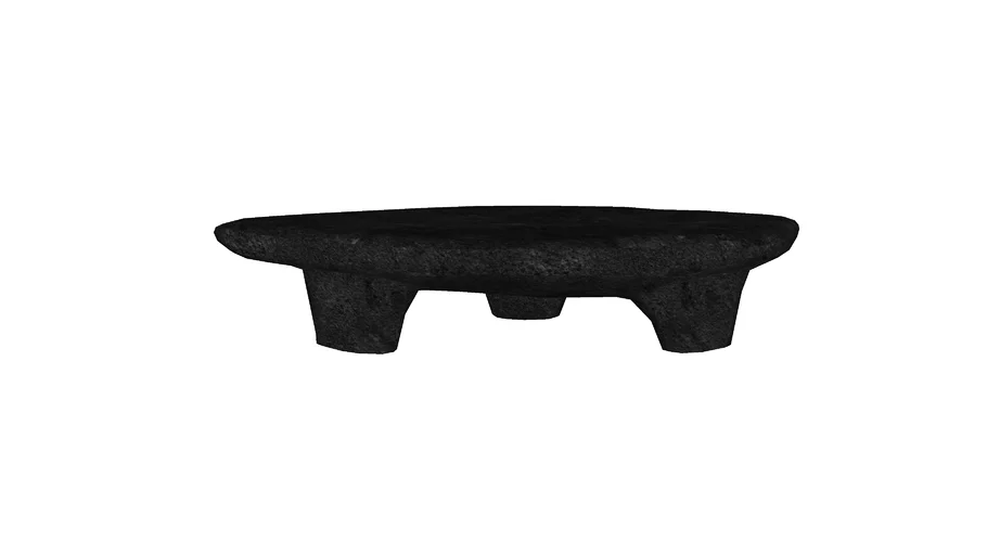 Black Tripod Coffee Table