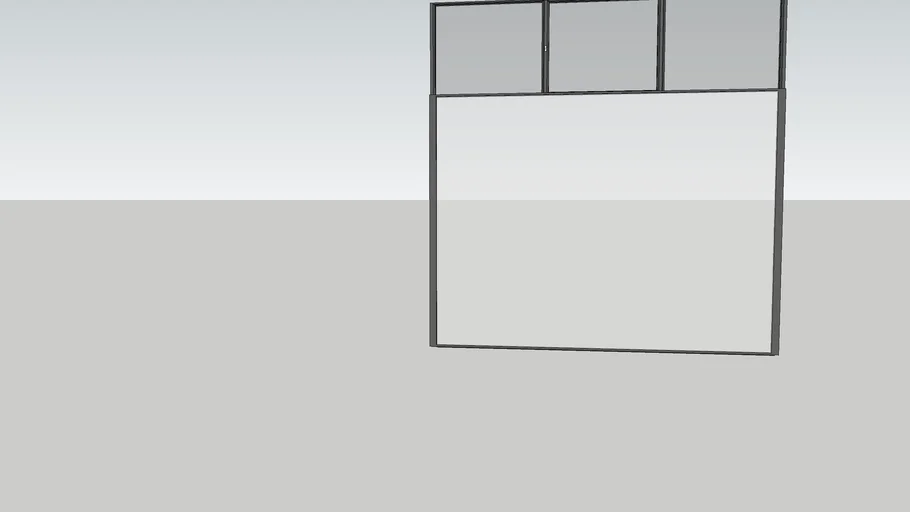 window panel | 3D Warehouse