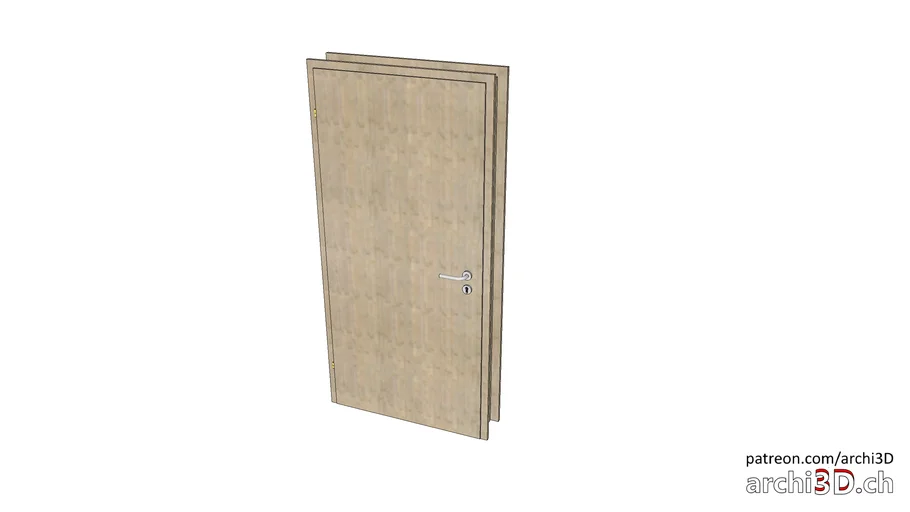 wood door