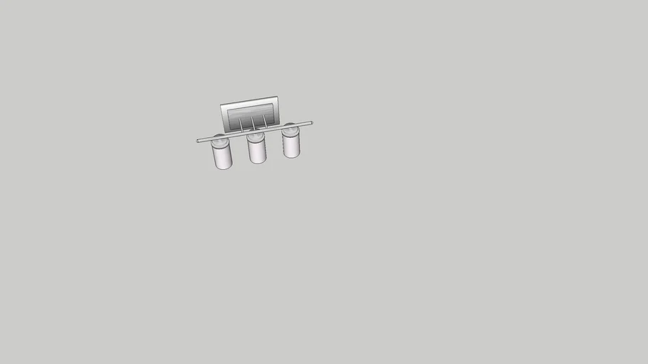 Stock Light Fixture 3 LIGHT