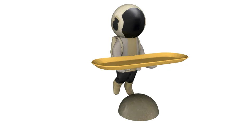 54790 Deco Figurine Astronaut Tablet 37cm