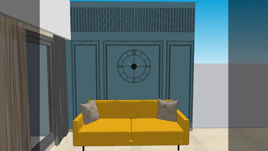 sofa wall