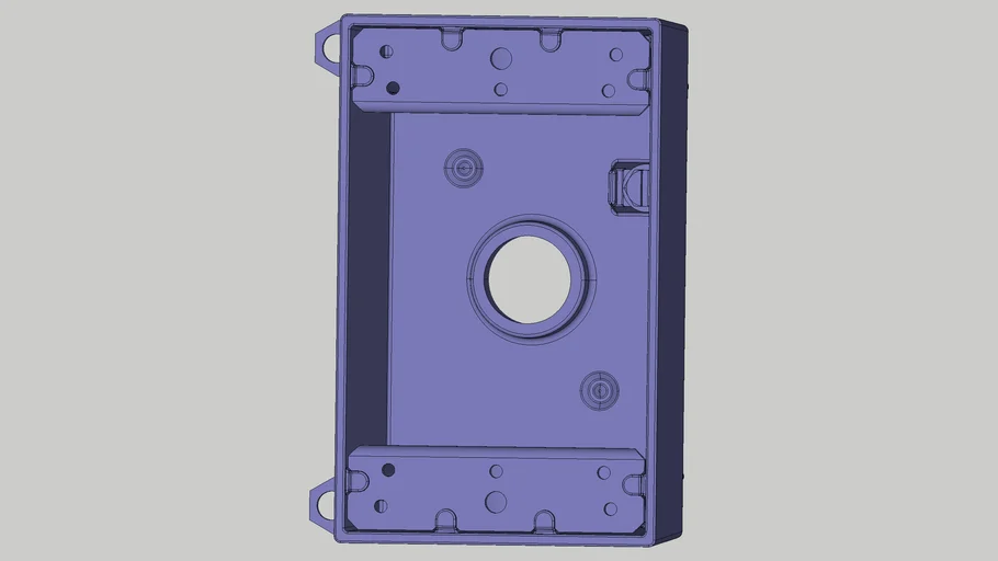 Single Gang Bell Box