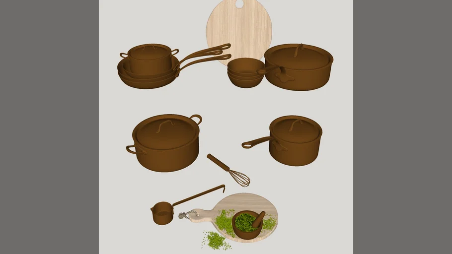 Kitchen utensils | 3D Warehouse