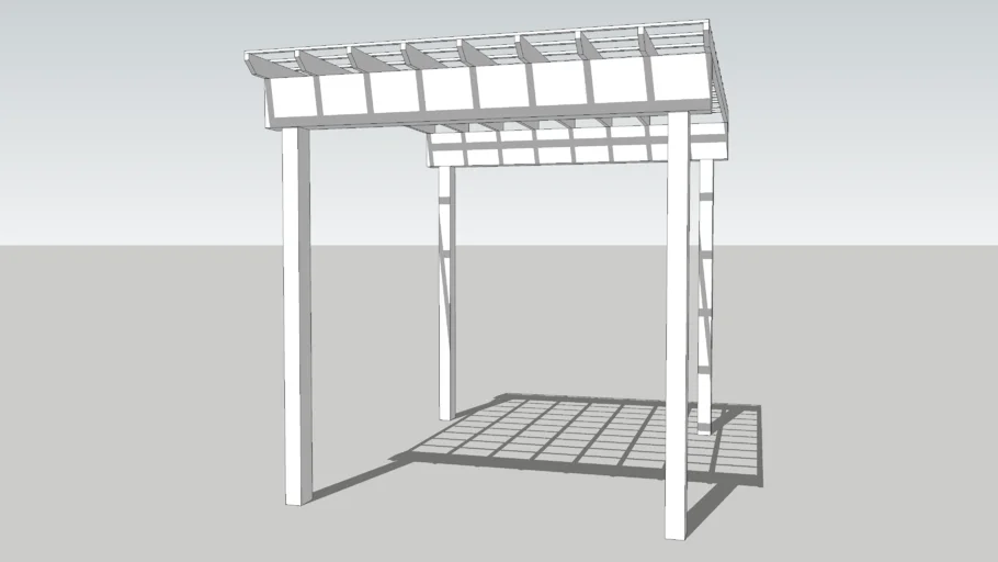 Wood Pergola