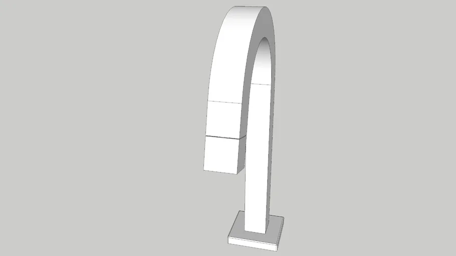 Torneira De Mesa Bica Baixa Para Lavatório Tube