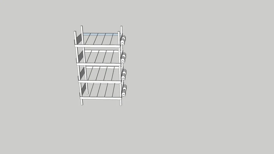 Bag in a Box (BIB) Soda Dispenser Rack