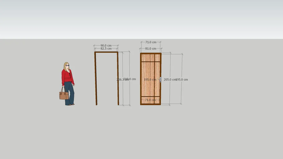 pintu aluminium + acp