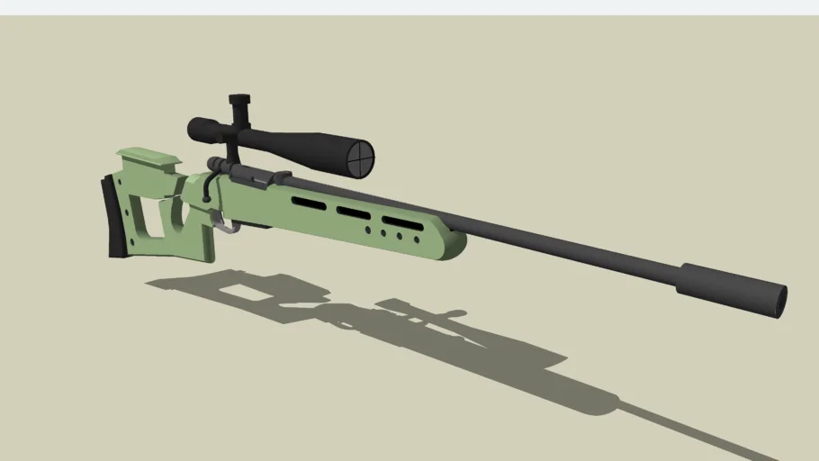 Gol-sniper Magnum rifle