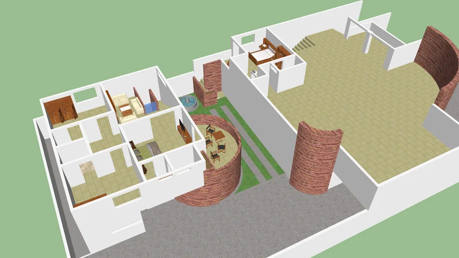 Casa, Gimnasio y Salon de Eventos