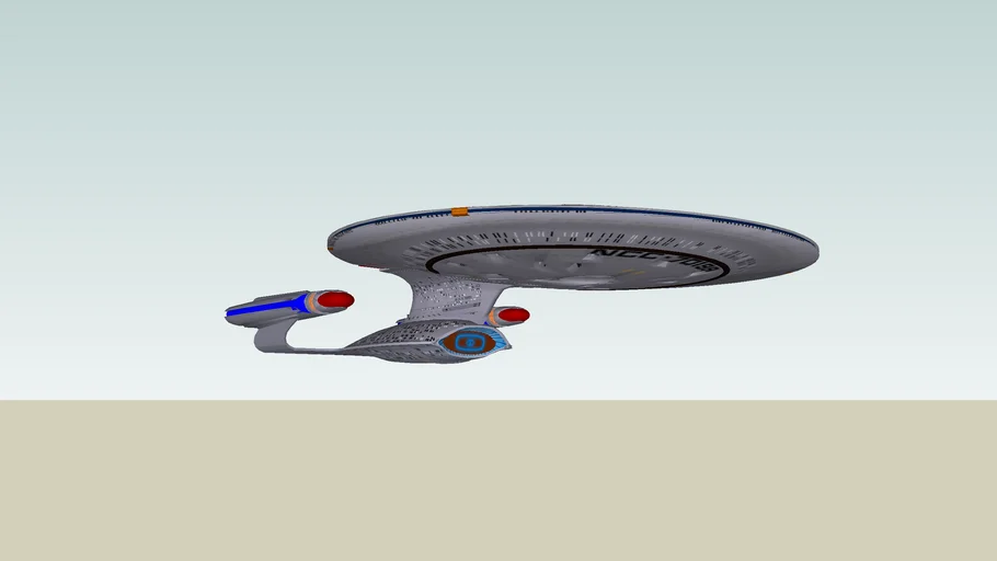 Galaxy Class Starship - Uss Challenger