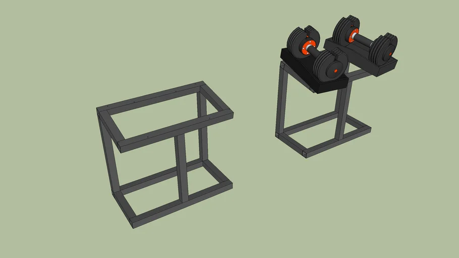 Soporte sencillo para mancuernas Bowflex SelectTech 552i
