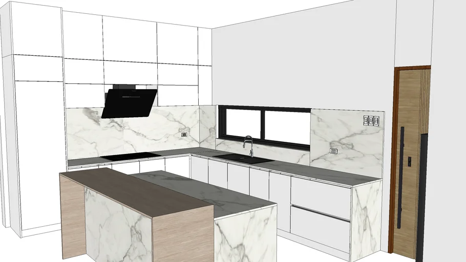 MODULAR KITCHEN DESIGN A-2001