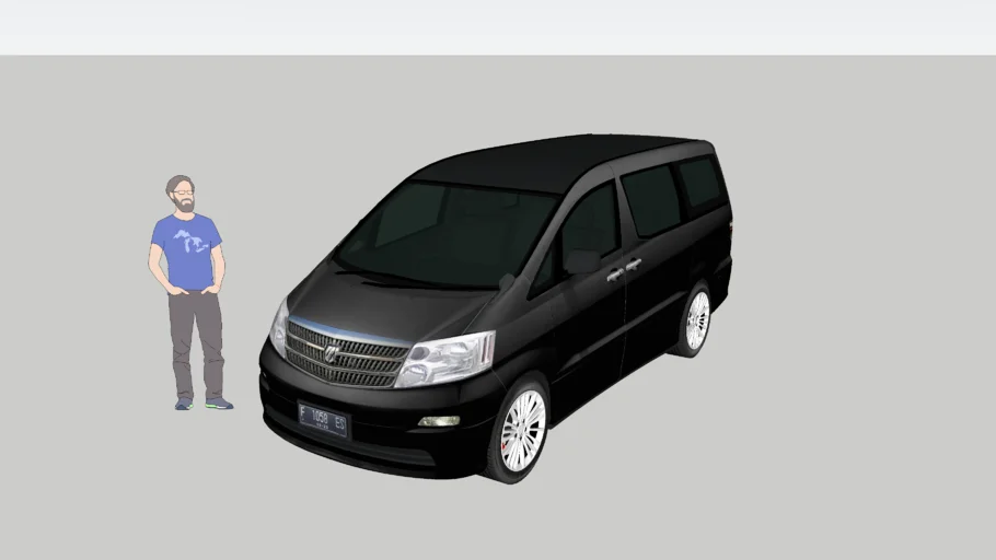 TOYOTA ALPHARD 2004 (please comment and give LOVE)