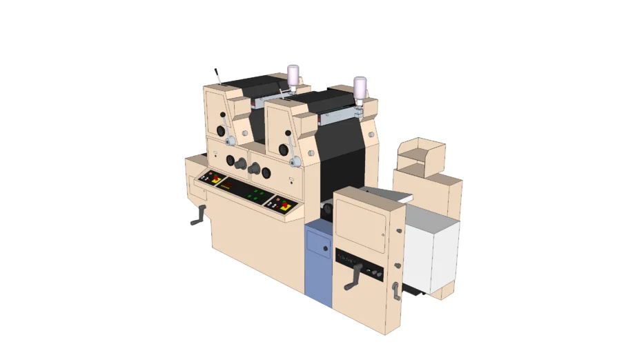 Ryobi 3302M Two Color Offset Press