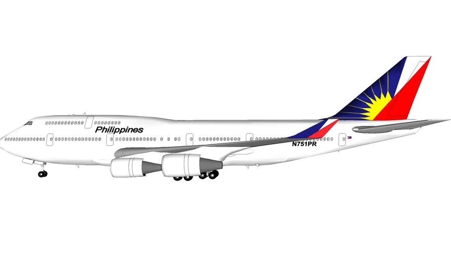 Philippine Airlines Boeing 747-469M