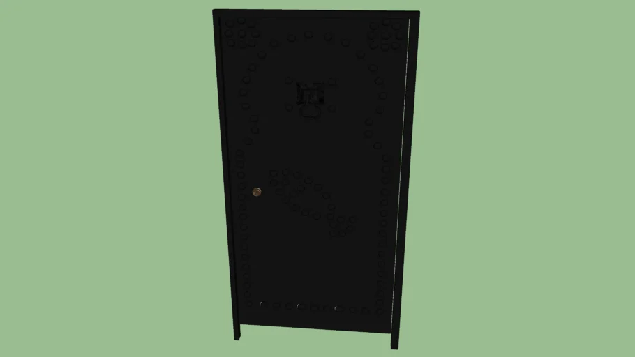 metal door