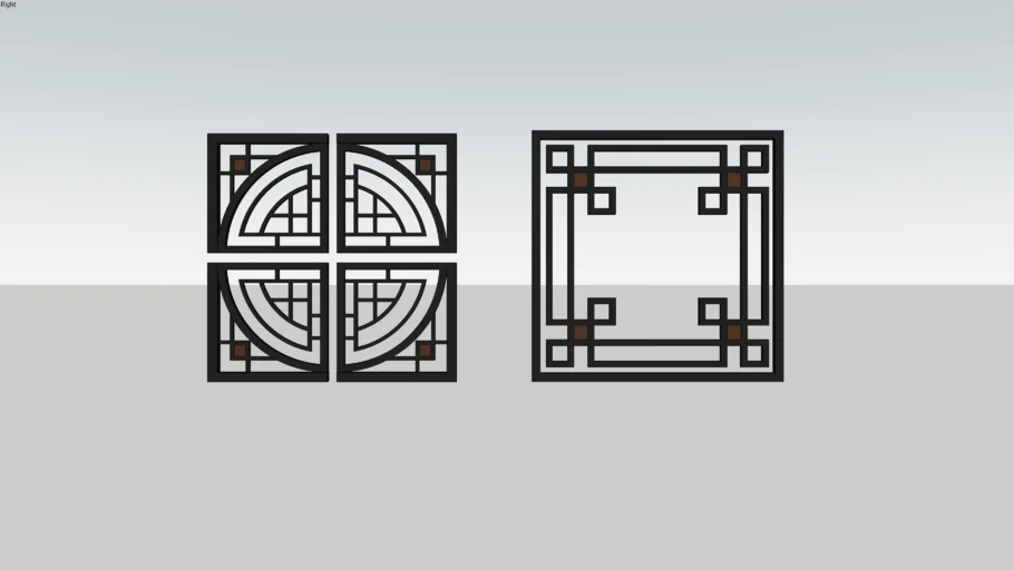 Chinese Pattern CNC Cut-2