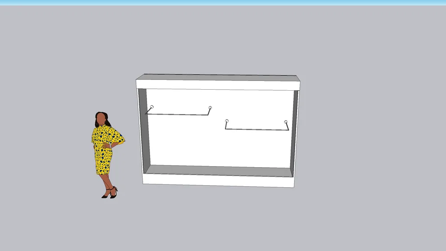 EXPOSITOR LOJA DE MATERIAL DE CONSTRUÇÃO