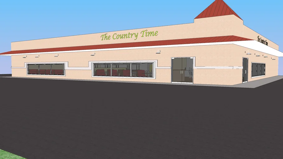Country Time Buffet- Fully Furnished