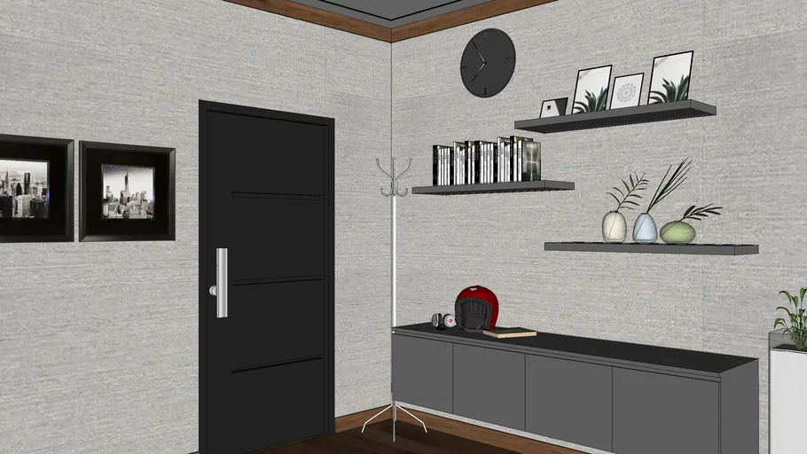 Entrance Wall Unit