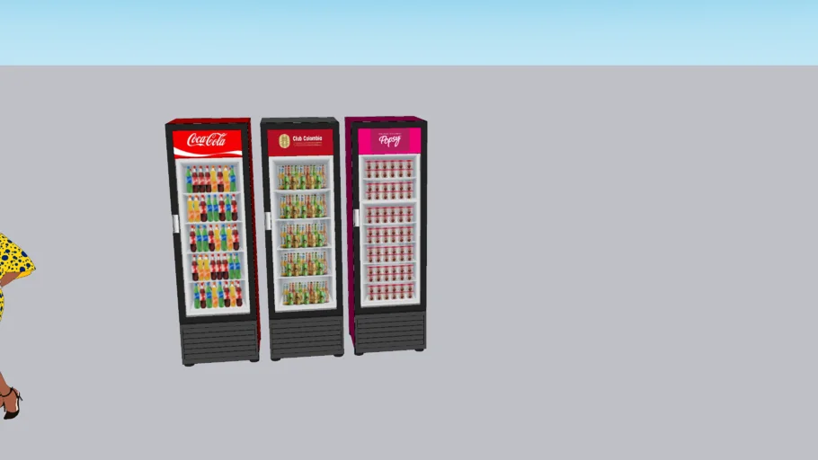refrigerators mini market