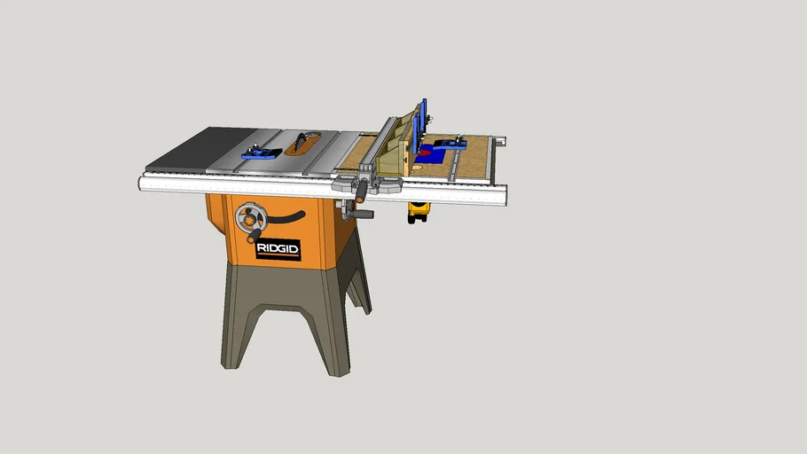 R4512, TRA001, Router table insert and fence - updated