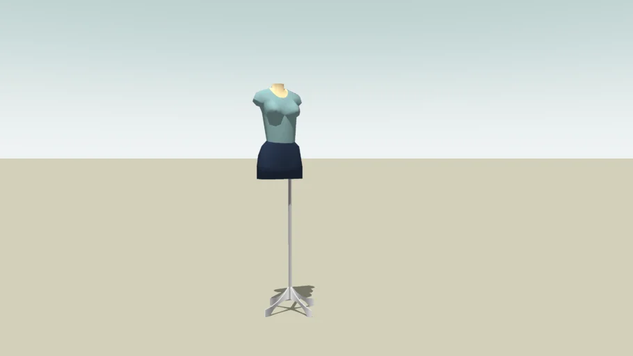 Mannequin with Clothes