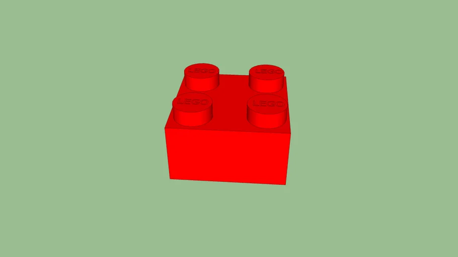 lego rouge | 3D Warehouse