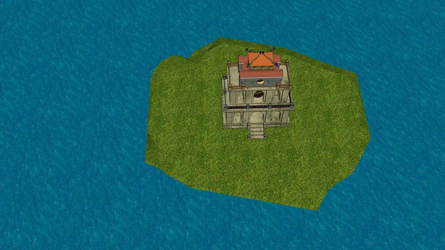 3d turtle tower