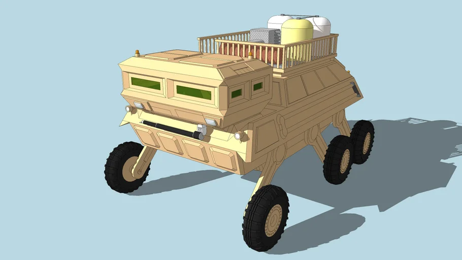 Planetary Rover | 3D Warehouse