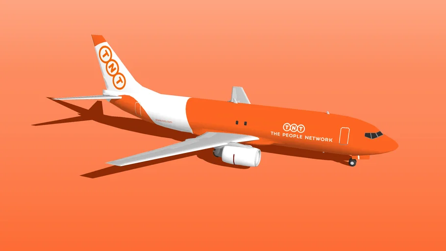 TNT Express Airways Boeing 737-400F Freighter Cargo Aircraft (New Livery 2015)