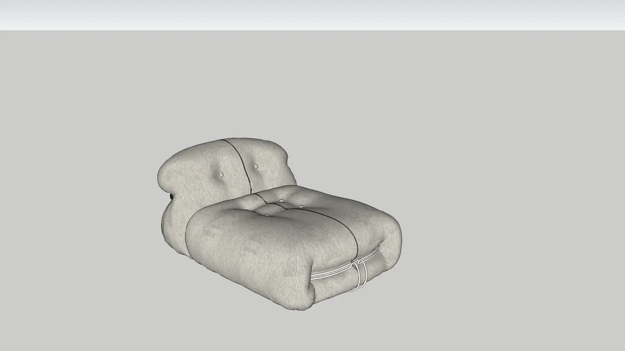 Soriana Loung Chair - Afra & Tobia Scarpa