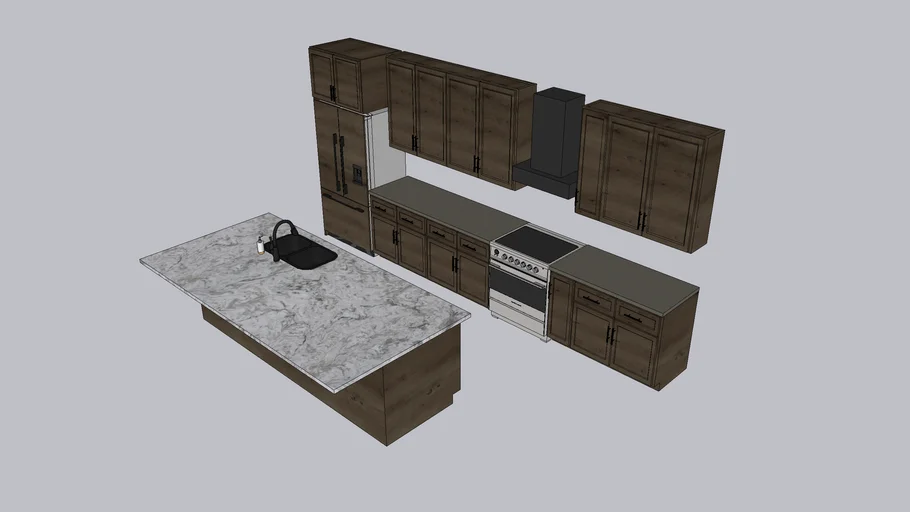 Kitchen with Island