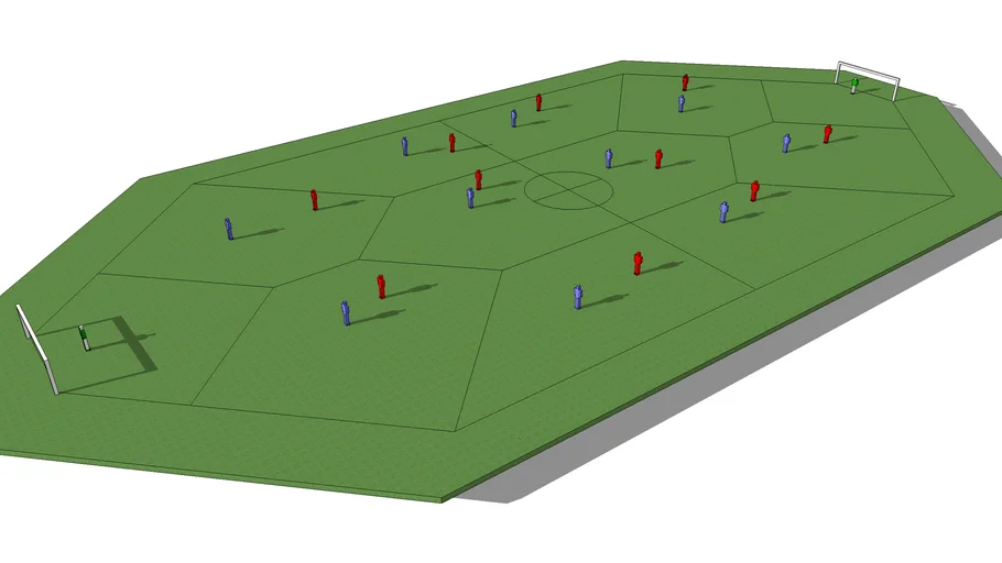 Football game ( Diamond zone )