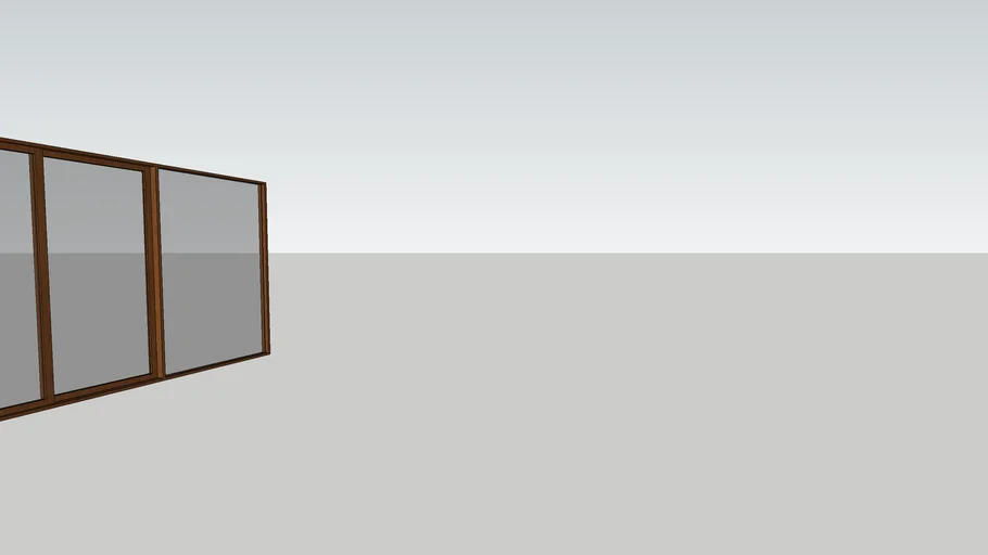 Sliding Door Wooden Frame