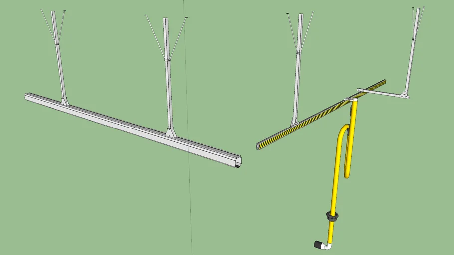 Plymovent SBTA Emergency Vehicle Exhaust Track