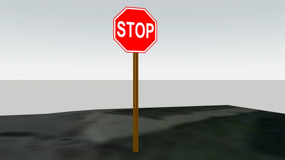 Stop Sign | 3D Warehouse
