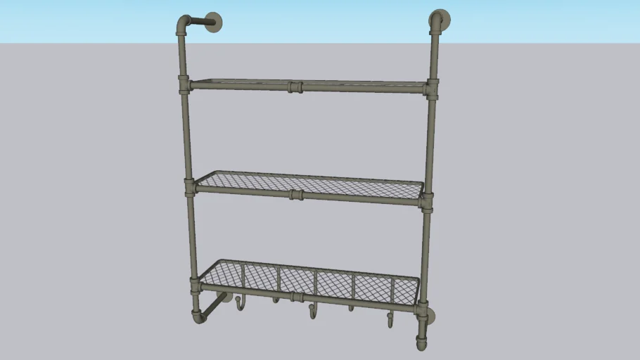 estante metal