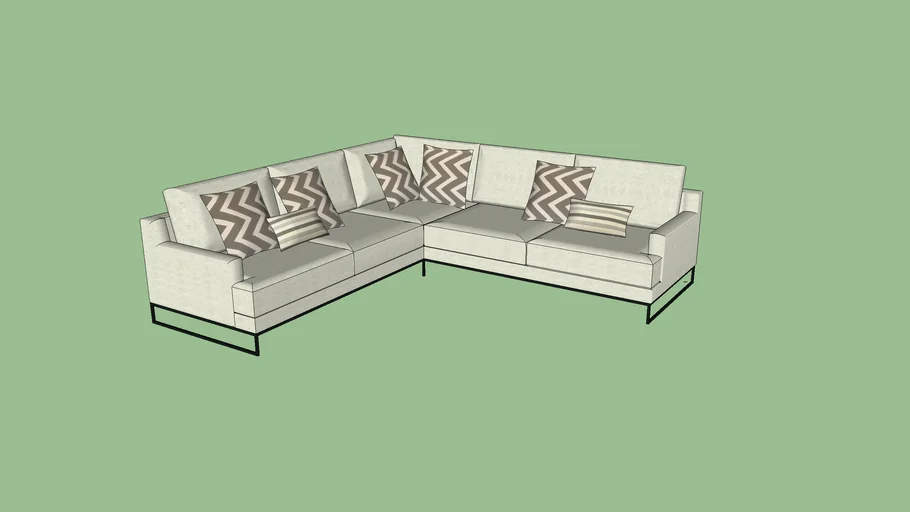 L shape sofa