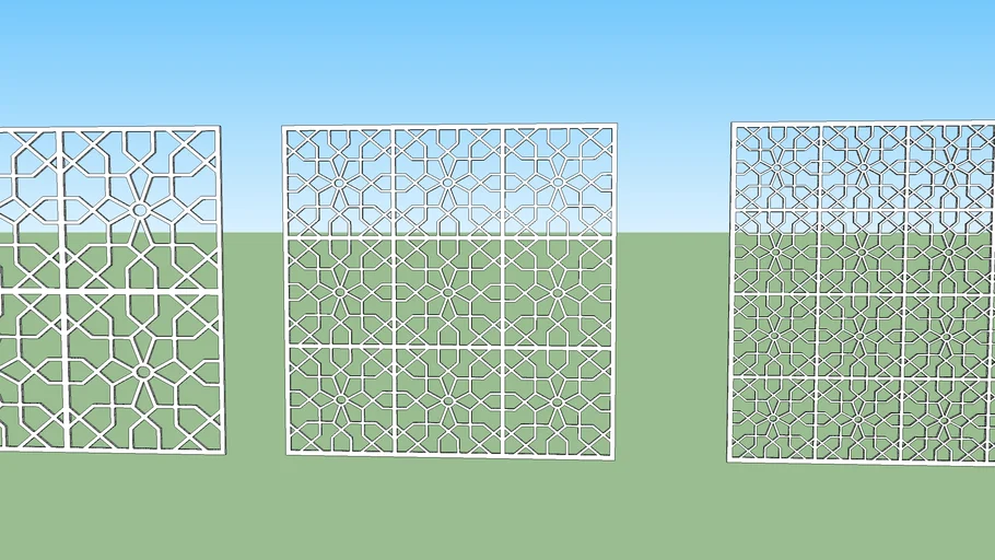 Painel Vazado - Modelo 37
