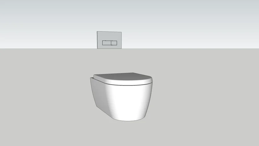 Toilet vray ready