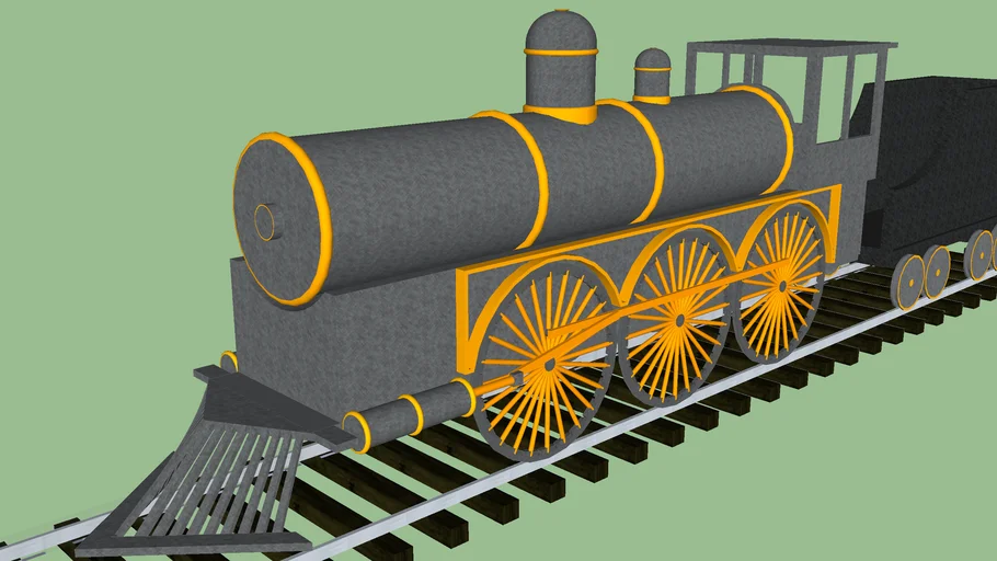 Sketchyphysics Steam Locomotive