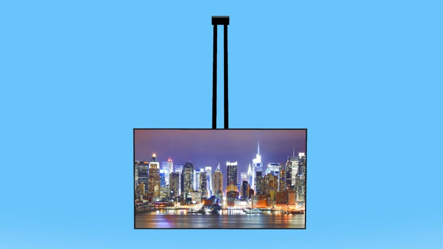 TV con sporte para techo - TV with ceiling support