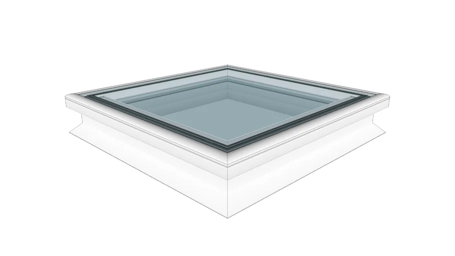 Flat Glass, Flat Roof Window