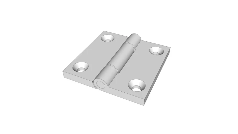 hinge, 2 in. W x 2 in. long, stainless, McMaster-Carr 1488A13