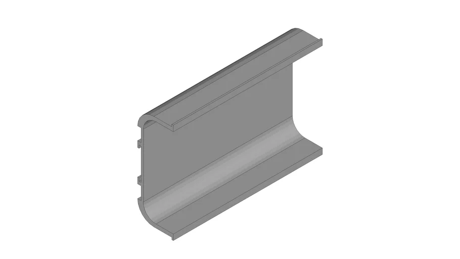 Hafele C-Profile edge pull (126.36.900)